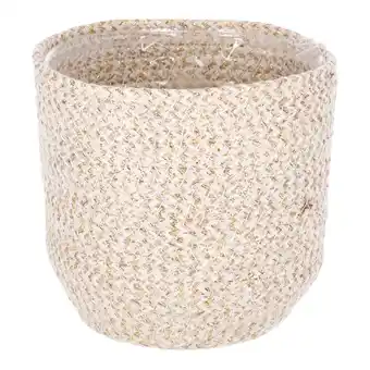 Van Cranenbroek Mand wit 18x18cm aanbieding