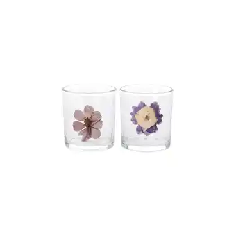 Van Cranenbroek Theelichthouder glas bloem 8cm aanbieding