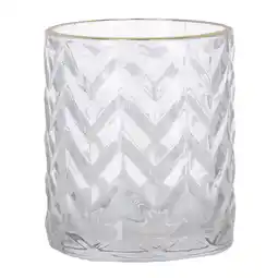 Van Cranenbroek Theelichthouder glas 8x8x10cm 2ass nc aanbieding