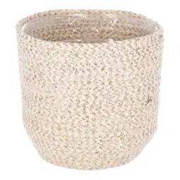 Van Cranenbroek Mand wit 16x16cm aanbieding