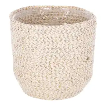 Van Cranenbroek Mand wit 16x16cm aanbieding