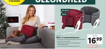 Lidl Sanitas Buik- of nekwarmtekussen aanbieding