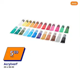 Action Acrylverf aanbieding