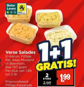 Vomar Voordeelmarkt Verse Salades aanbieding