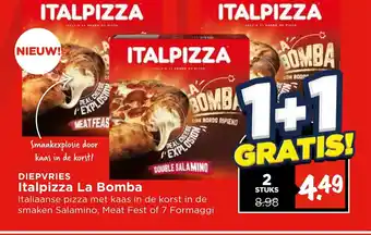 Vomar Voordeelmarkt Italpizza La Bomba aanbieding