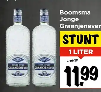 Vomar Voordeelmarkt Boomsma Jonge Graanjenever aanbieding