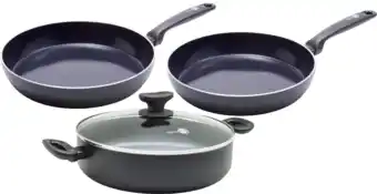 Coolblue GreenPan Torino Keramische koekenpannenset 24 + 28 cm + hapjespan aanbieding