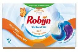 De Online Drogist Robijn Stralend Wit 3-in-1 Wascapsules aanbieding
