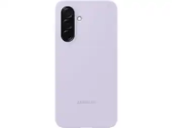 MediaMarkt Samsung A36 Silicone Telefoonhoesje Voor Samsung Lavender aanbieding