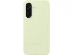 MediaMarkt Samsung A36 Silicone Telefoonhoesje Voor Samsung Light Green aanbieding