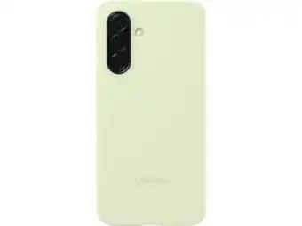 MediaMarkt Samsung A36 Silicone Telefoonhoesje Voor Samsung Light Green aanbieding
