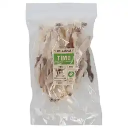 Pets Place Timo Konijnenoren Met Vacht - Hondensnacks - 10 stuks aanbieding