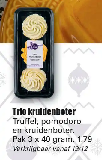 Dirk Trio kruidenboter 3*40g aanbieding