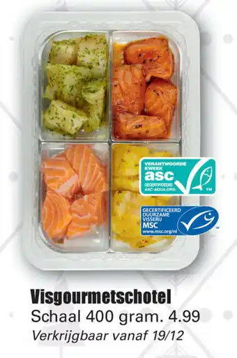 Dirk Visgourmetschotel 400g aanbieding