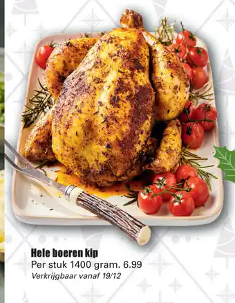 Dirk Hele boeren kip 1,4kg aanbieding