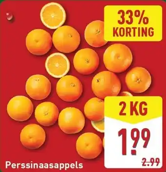 ALDI Perssinaasappels aanbieding