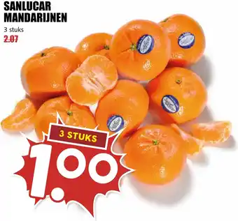 De Boerenschuur Sanlucar mandarijnen aanbieding