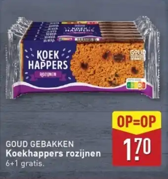 ALDI Koekhappers rozijnen aanbieding