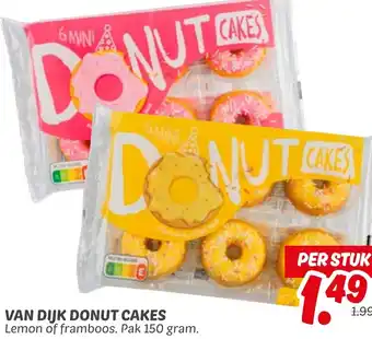Dekamarkt Van dijk donut cakes aanbieding