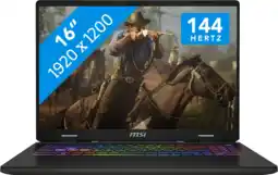 Coolblue MSI Sword 16 HX B14VGKG-017NL aanbieding