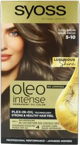 De Online Drogist Syoss Oleo Intense 5-10 Cool Bruin aanbieding