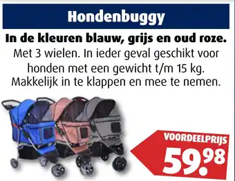 Huisdier Voordeelshop Hondenbuggy aanbieding