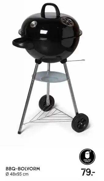 Xenos Bbq-bolvorm Ø 48x93 cm aanbieding