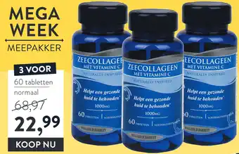 Holland & Barrett Zeecollageen met vitamine c aanbieding