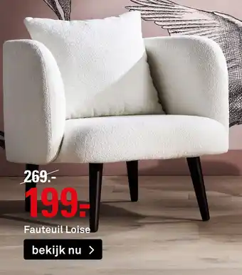 Karwei Fauteuil loise aanbieding