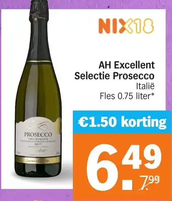 Albert Heijn AH Excellent Selectie Prosecco aanbieding