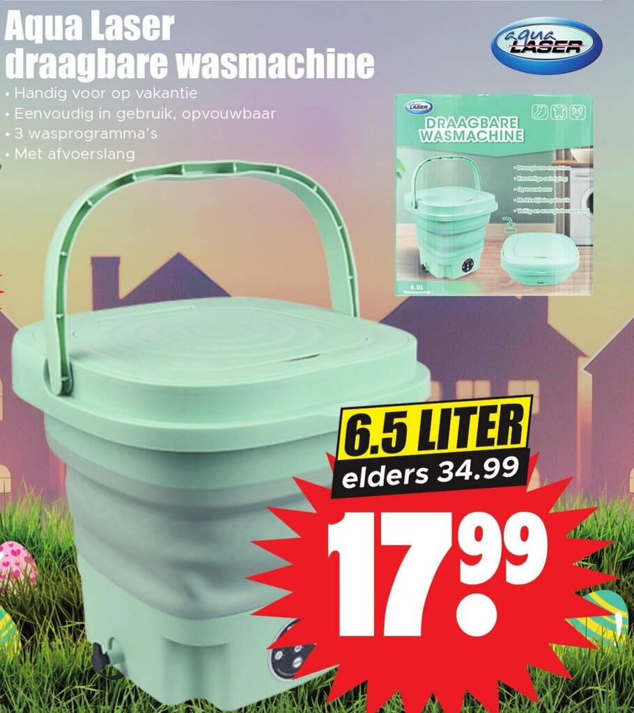 Draagbare wasmachine faltbare waschmaschine krachtige automatische