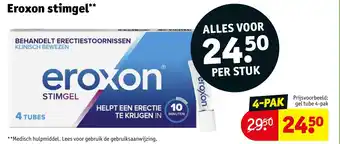 Kruidvat Eroxon stimgel aanbieding