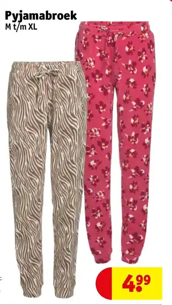 Kruidvat Pyjamabroek aanbieding