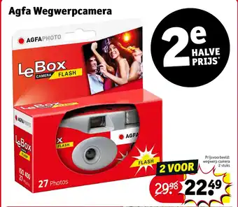 Kruidvat Agfa Wegwerpcamera aanbieding