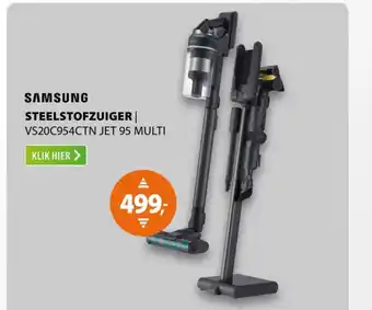 Expert Samsung steelstofzuiger aanbieding