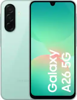 Coolblue Samsung Galaxy A26 128GB Groen 5G aanbieding