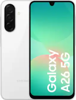 Coolblue Samsung Galaxy A26 128GB Wit 5G aanbieding