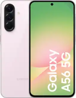 Coolblue Samsung Galaxy A56 128GB Roze 5G aanbieding