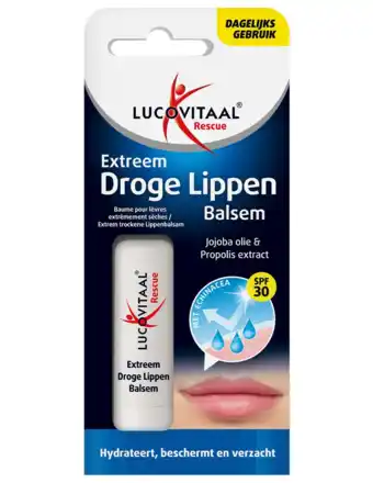 De Online Drogist Lucovitaal Extreem Droge Lippen Balsem aanbieding