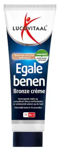 De Online Drogist Lucovitaal Egale Benen Bronze Crème aanbieding