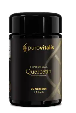 De Online Drogist Purovitalis Liposomal Quercetin Capsules aanbieding