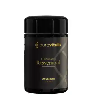 De Online Drogist Purovitalis Liposomale Resveratrol Capsules aanbieding