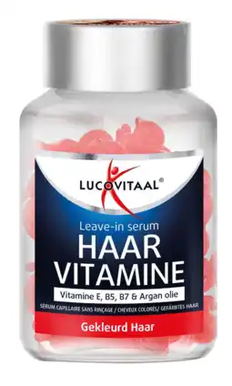 De Online Drogist Lucovitaal Haarvitamine Leave-in Serum Gekleurd Haar Capsules aanbieding