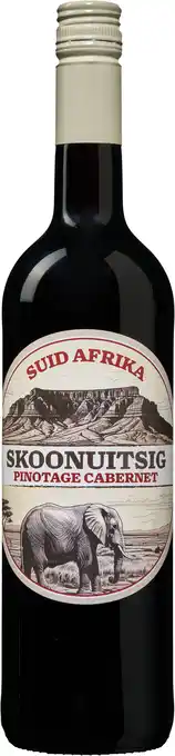 Wijnvoordeel Skoonuitsig Pinotage Cabernet Western Cape aanbieding
