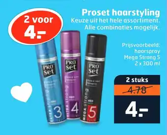 Trekpleister Proset haarstyling 200ml aanbieding