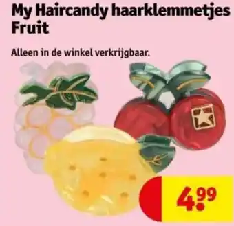 Kruidvat My Haircandy haarklemmetjes Fruit aanbieding