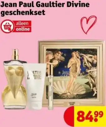 Kruidvat Jean Paul Gaultier Divine geschenkset aanbieding