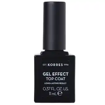Douglas KORRES Gel Effect Top Coat aanbieding