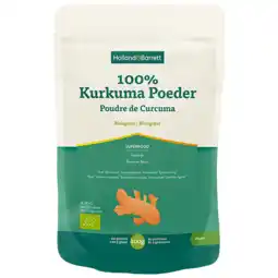 Holland & Barrett Holland & Barrett 100% Kurkuma Poeder Biologisch - 100 gram aanbieding