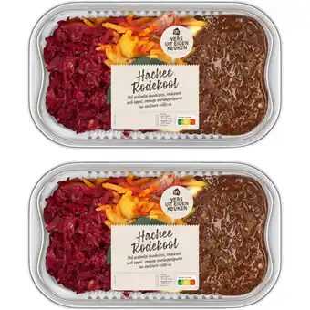 Albert Heijn AH Verse hachee rodekool 2-pack aanbieding